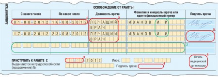 Больничный лист